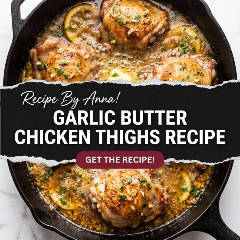 Garlic Butter Chicken Thighs