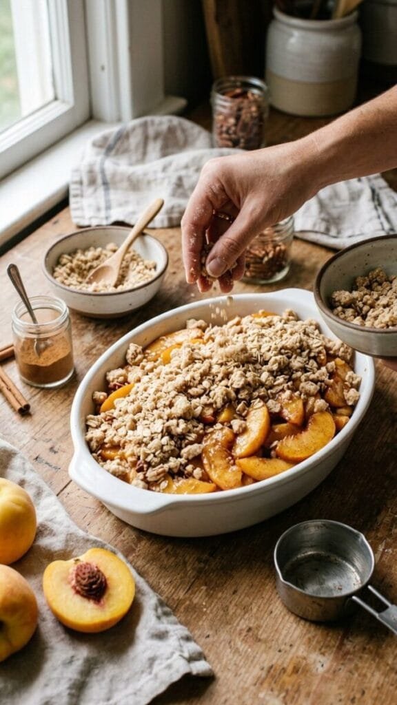 Foolproof Sweet Summer Peach Crumble Recipe