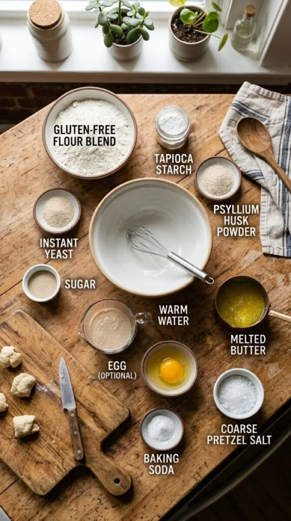 Soft Chewy Gluten-Free Pretzel Bites