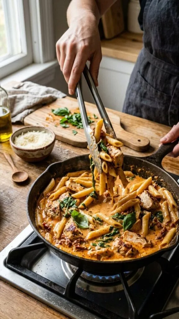 Marry Me Chicken Pasta