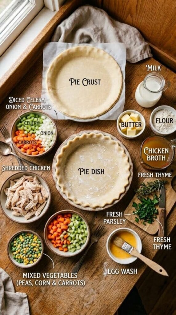 Fast Chicken Pot Pie