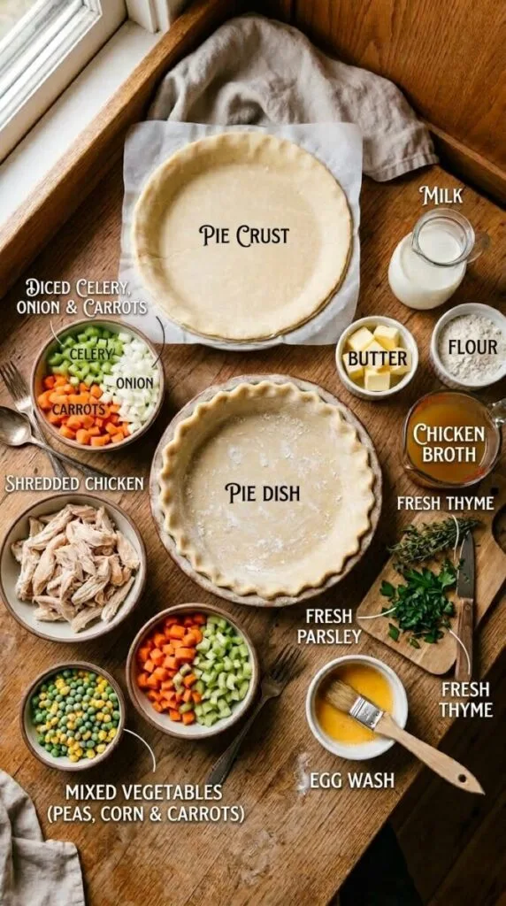 Fast Chicken Pot Pie