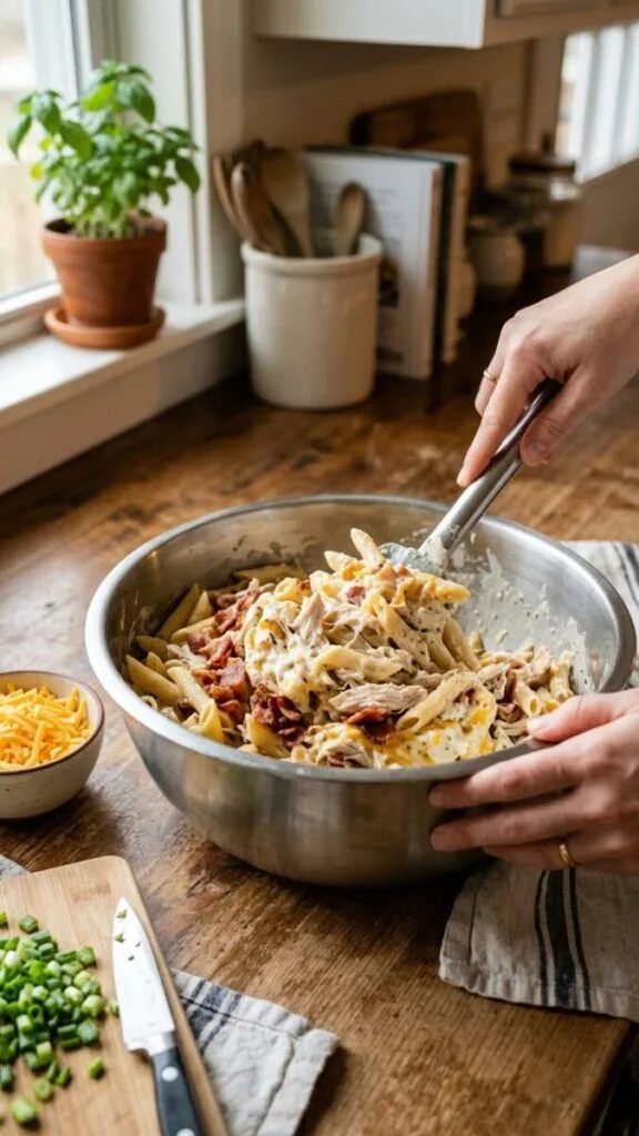 Chicken Bacon Ranch Bake