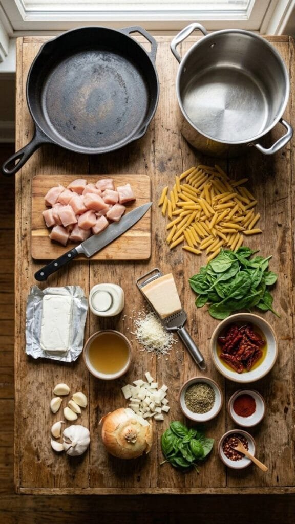 Marry Me Chicken Pasta