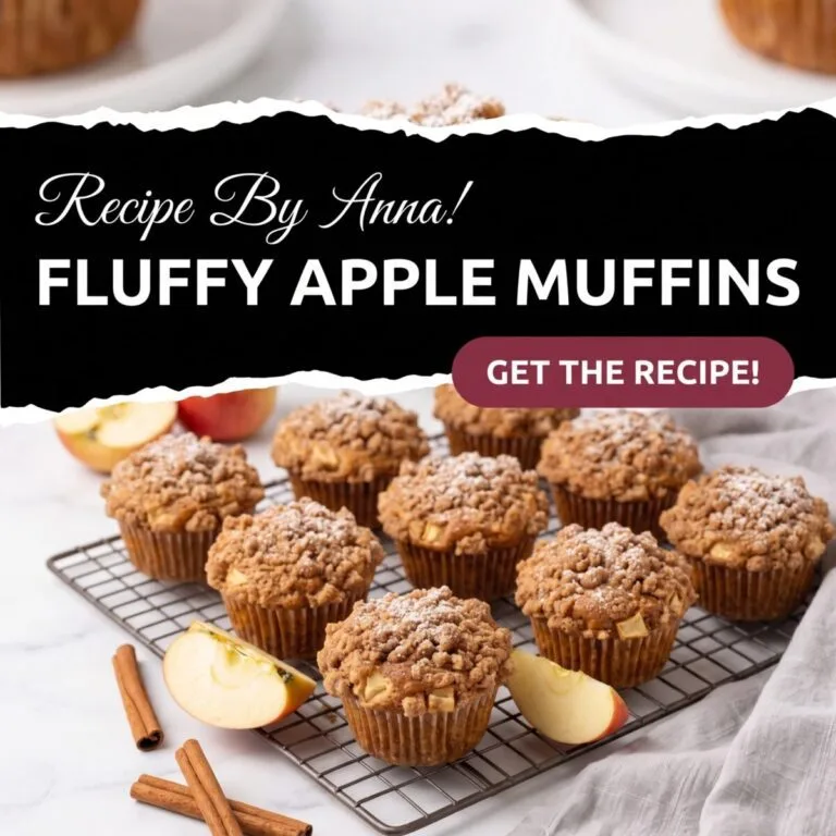 Fluffy Apple Muffins — Tender & Perfect Every Morning Fluffy Apple Muffins