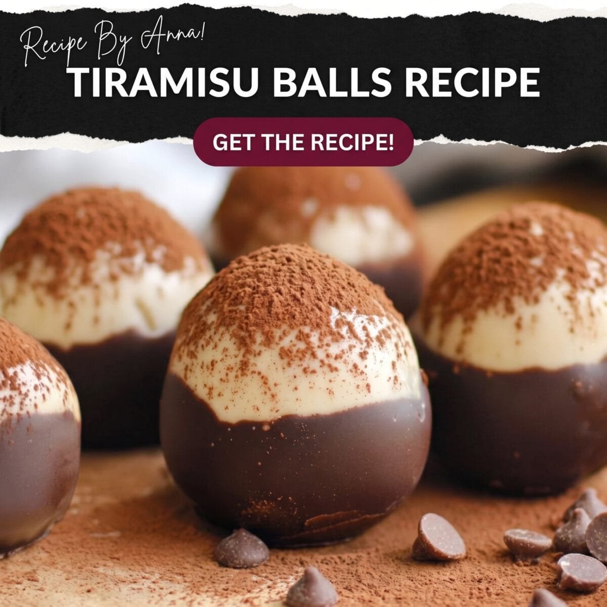 Tiramisu Balls Recipe