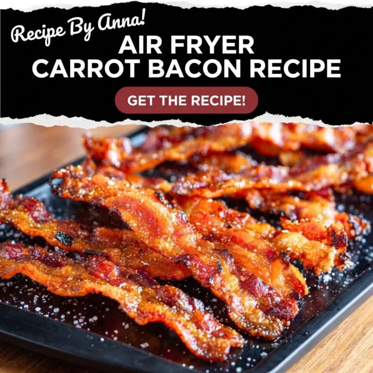 Air Fryer Carrot Bacon