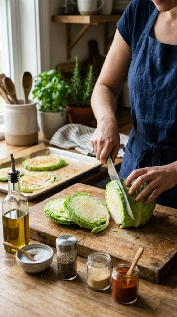 Easy Oven-Baked Cabbage Burgers