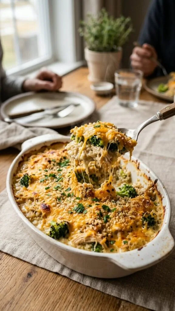 Chicken Broccoli Rice Bake