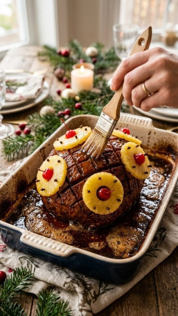 Mouthwatering Vegan Ham with Pineapple Glaze