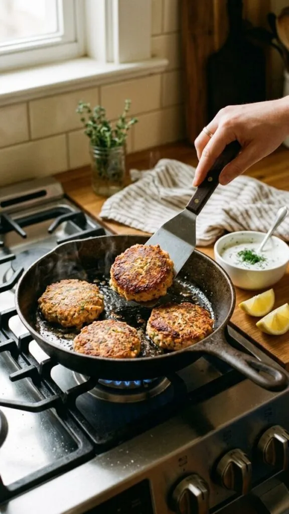 Canned Salmon Cakes