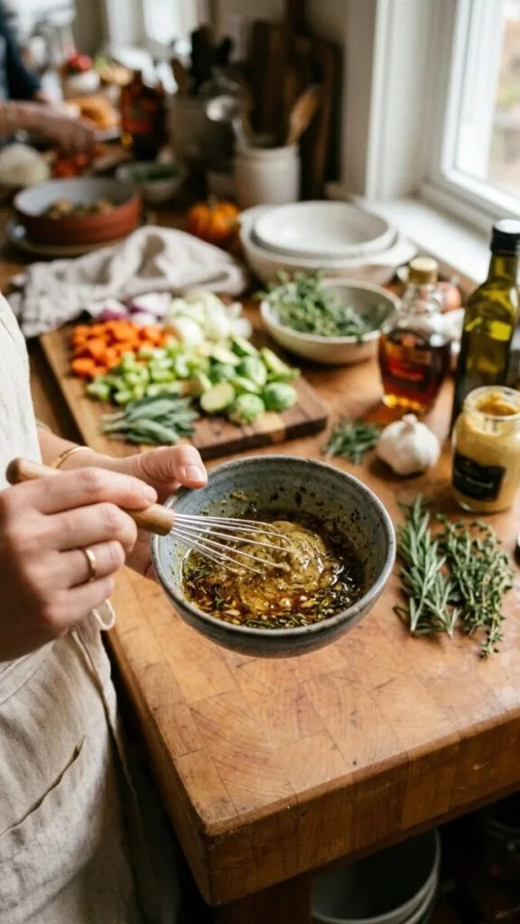 Maple Roasted Thanksgiving Veggies