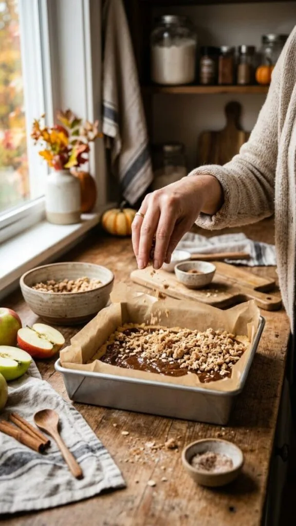 Apple Cider Caramel Bars