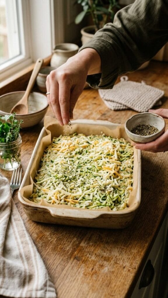 Vegetarian Zucchini Slice Recipe