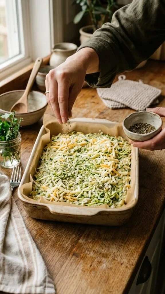 Vegetarian Zucchini Slice Recipe