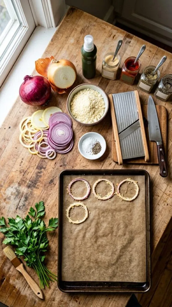 Crispy Onion Parmesan Chips Recipe