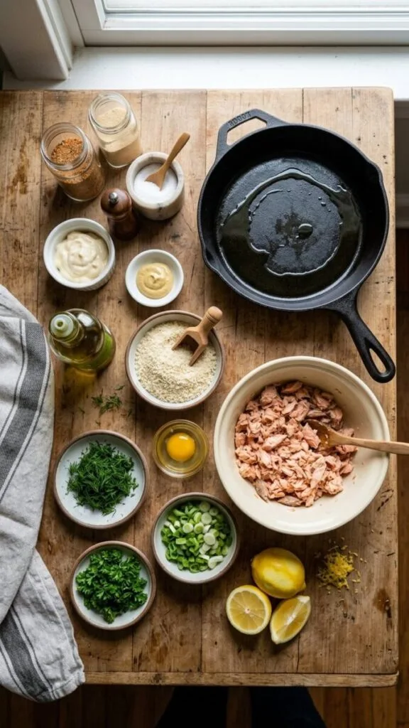 Canned Salmon Cakes