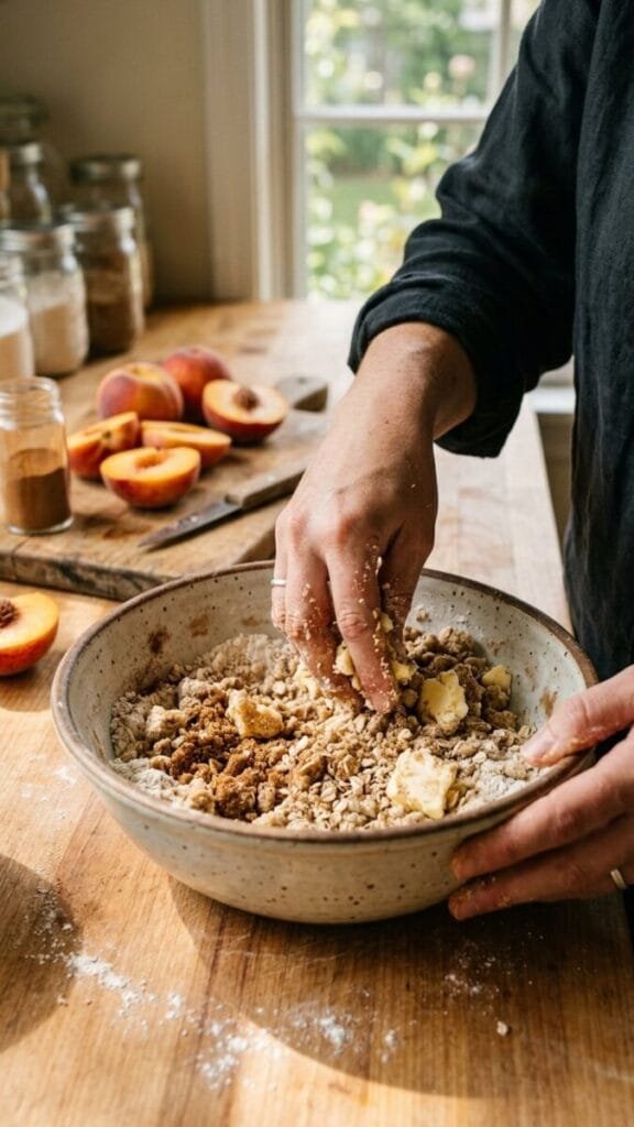Foolproof Sweet Summer Peach Crumble Recipe