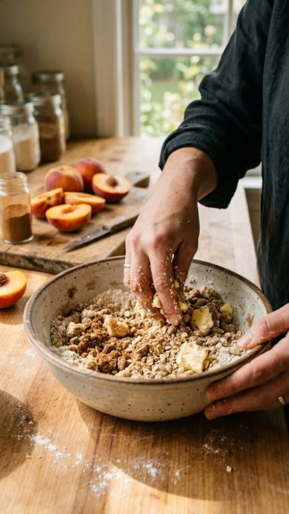 Foolproof Sweet Summer Peach Crumble Recipe