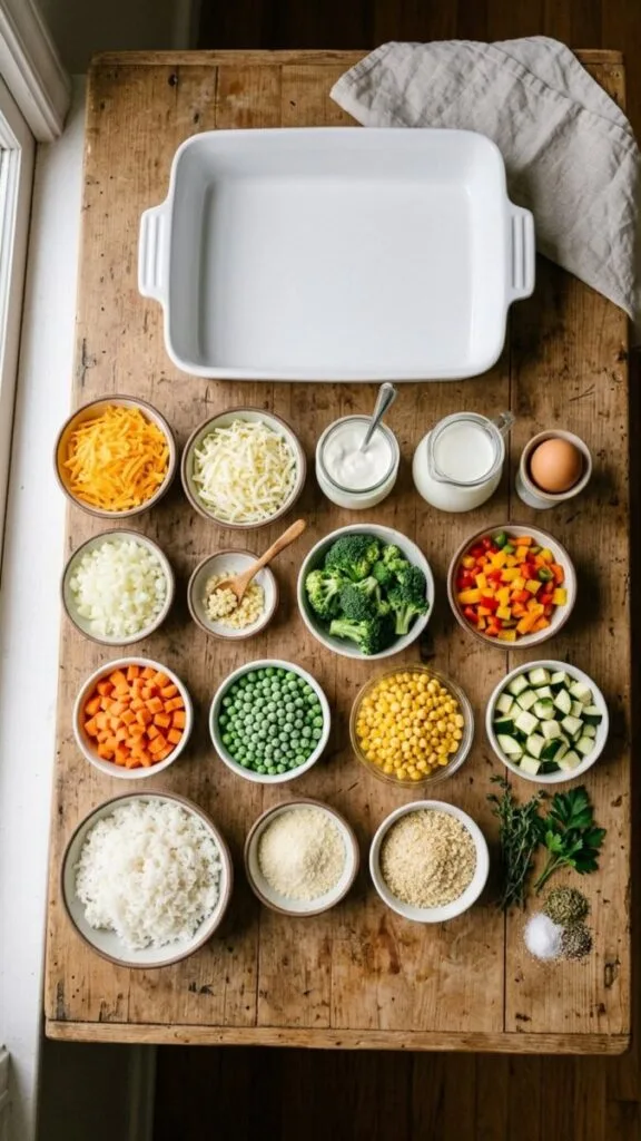 Irresistible 30-Minute Veggie Rice Bake