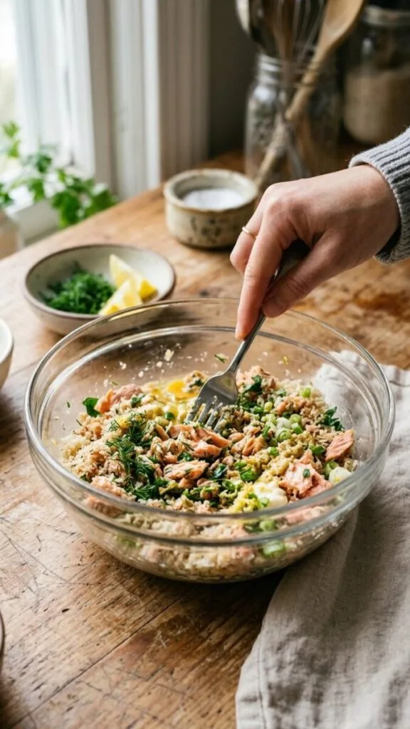Canned Salmon Cakes