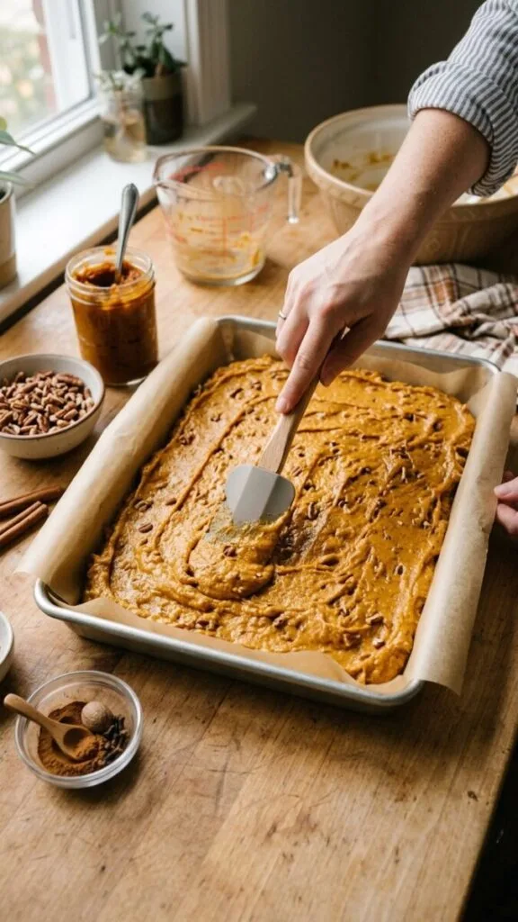 Pumpkin Bars with Cream Cheese Frosting