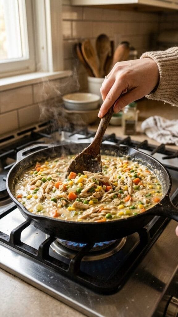 Fast Chicken Pot Pie