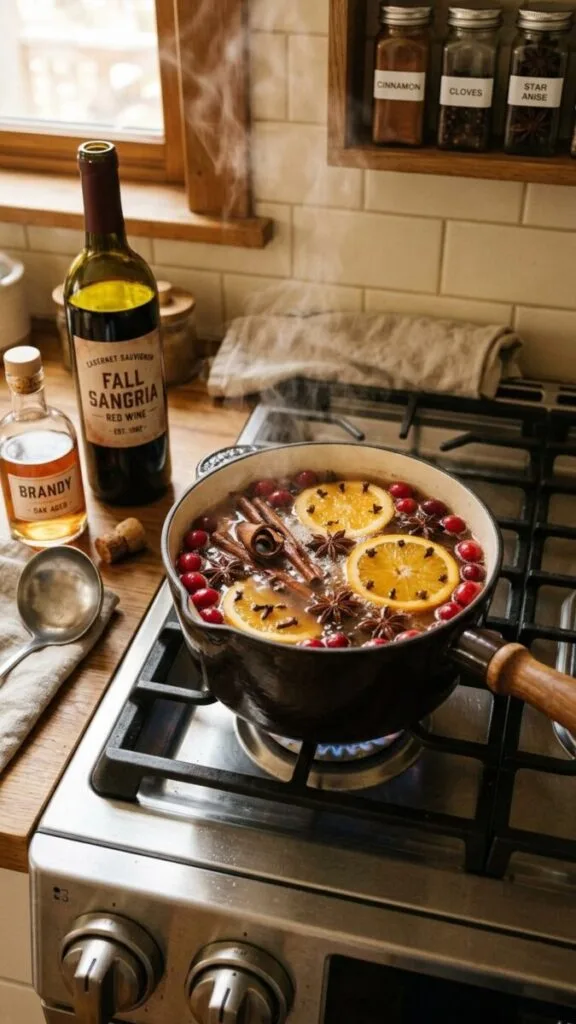 Easy Fall Sangria Recipe