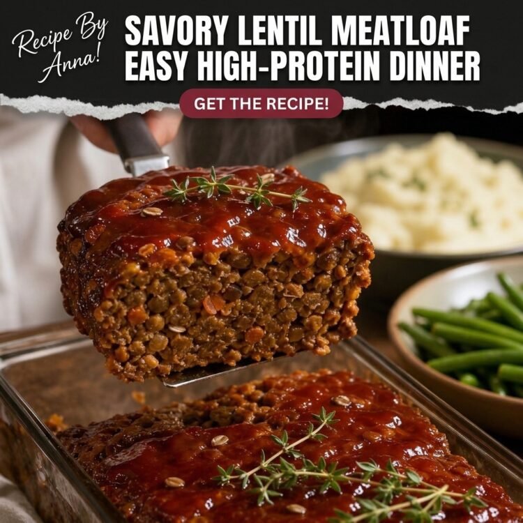 Savory Lentil Meatloaf
