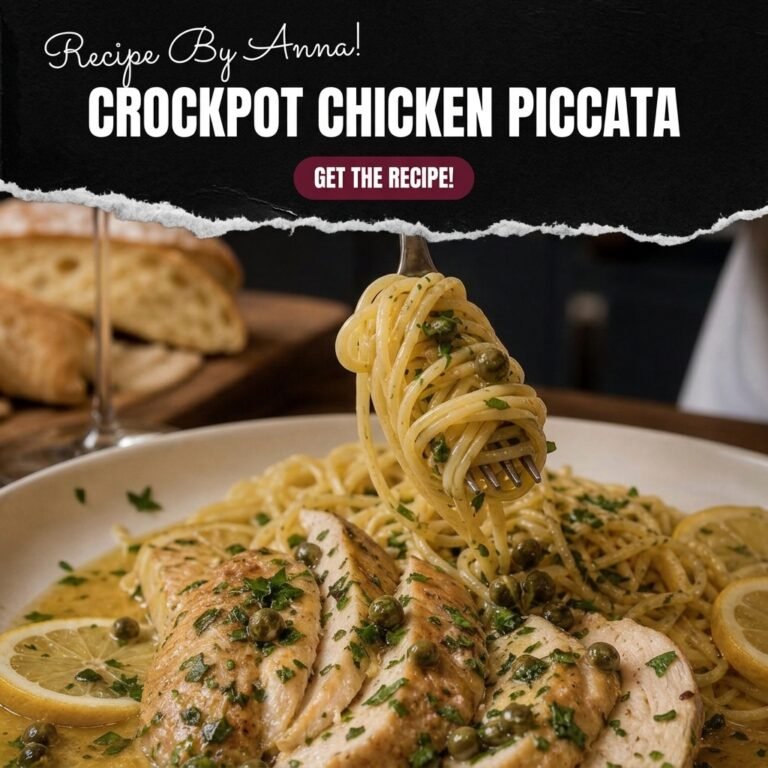 Crockpot Chicken Piccata