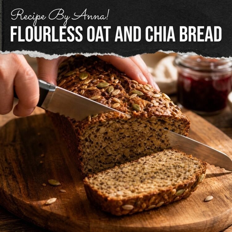 Flourless Oat and Chia Bread