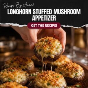 Longhorn Stuffed Mushroom