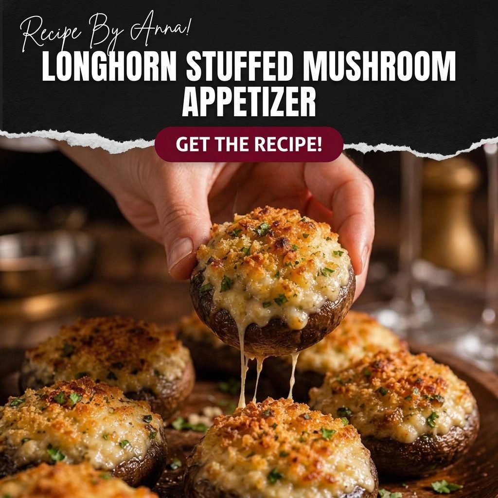 Longhorn Stuffed Mushroom