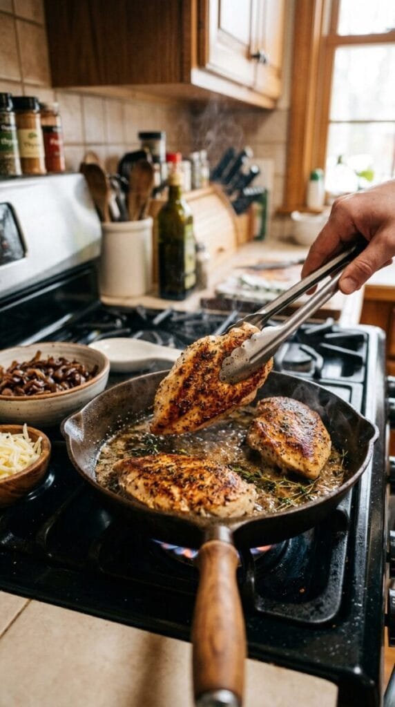 Quick French Onion Chicken Bake