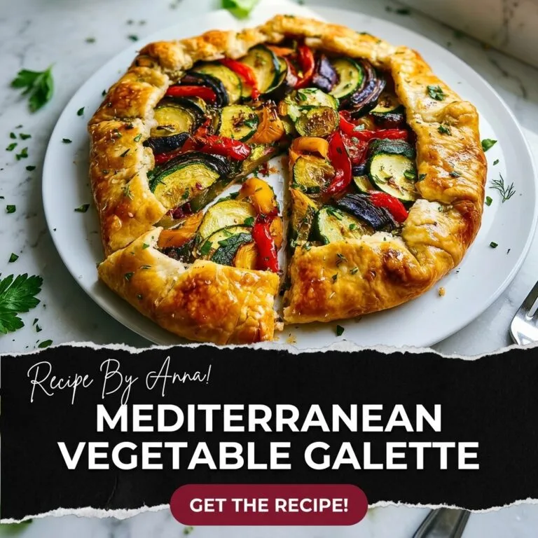 Mediterranean Vegetable Galette
