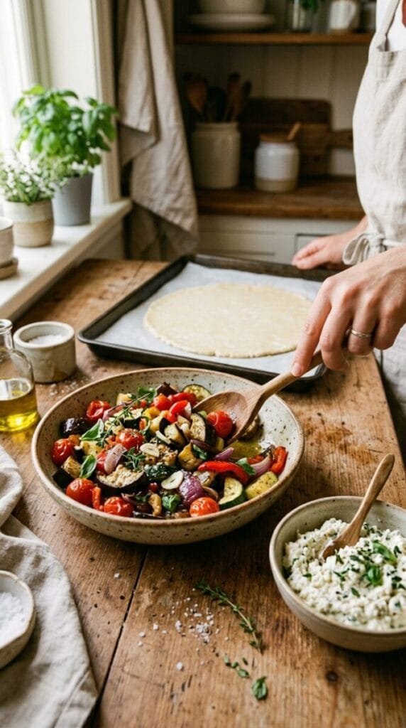 Mediterranean Vegetable Galette