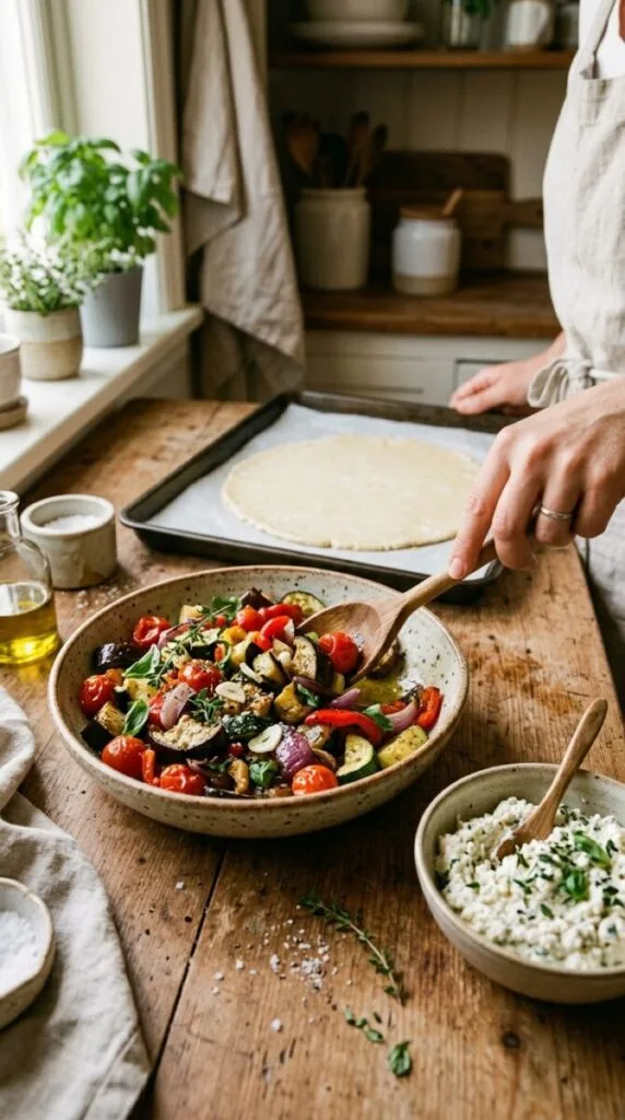 Mediterranean Vegetable Galette