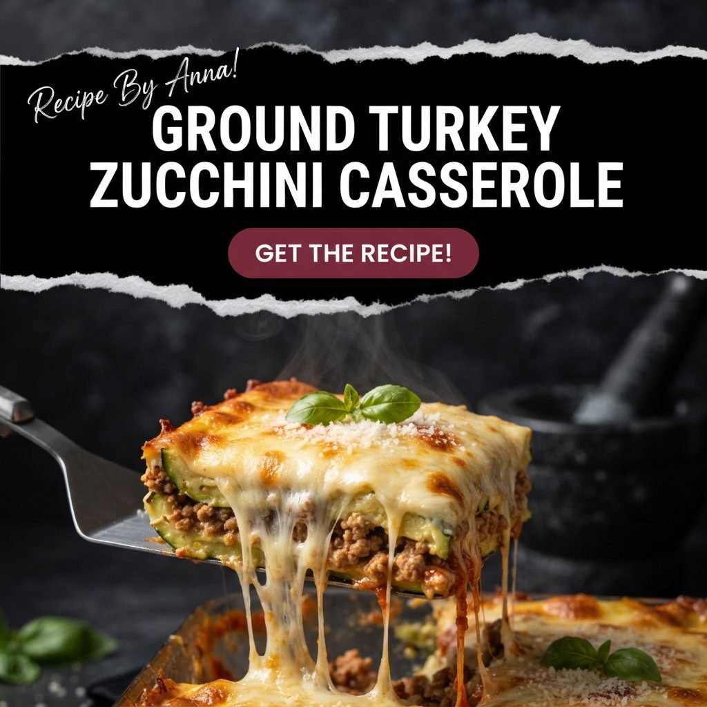 Ground Turkey Zucchini Casserole