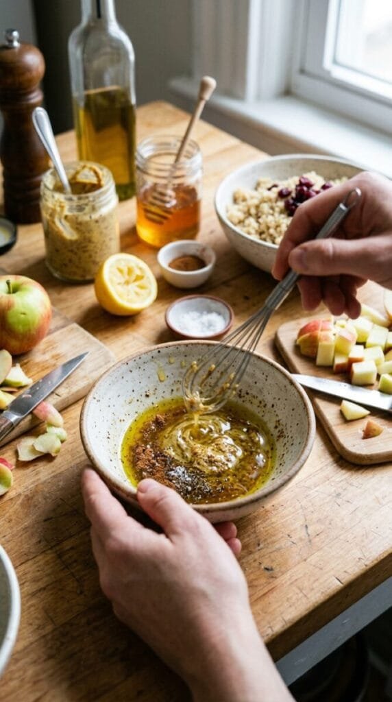 Cranberry Apple Quinoa Salad