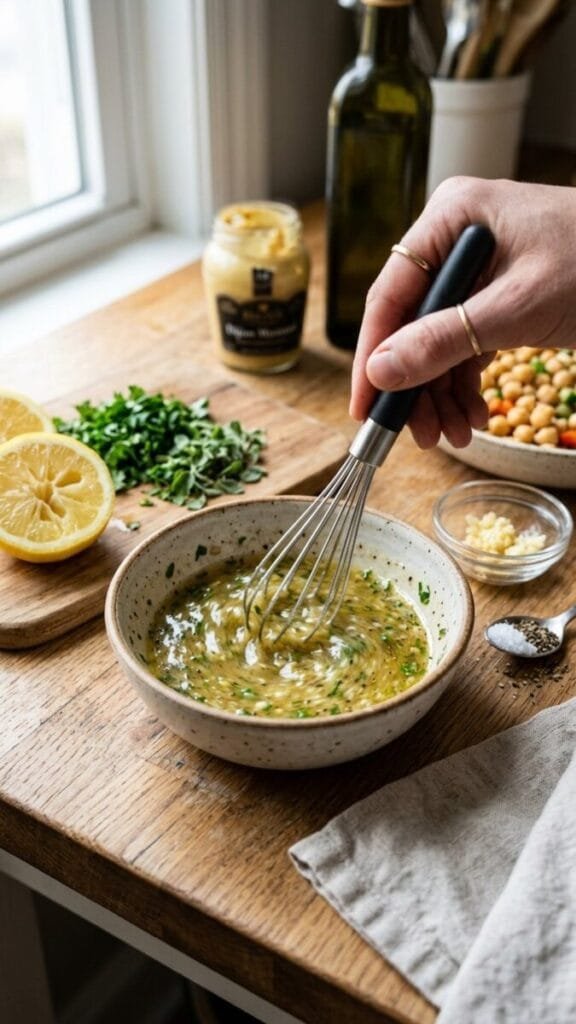 Easy Chickpea Feta Avocado Salad
