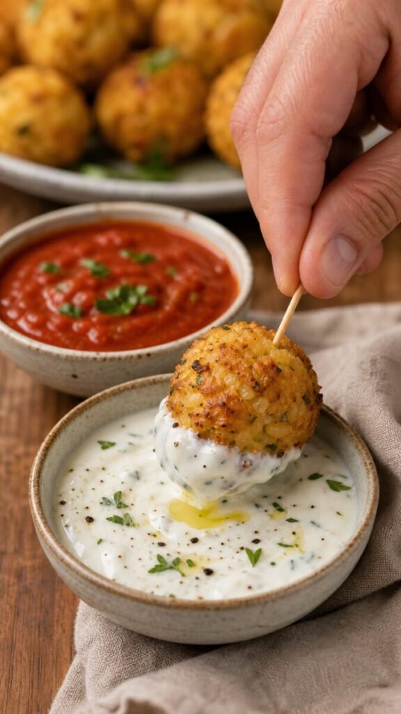 Chickpea and Rice Balls