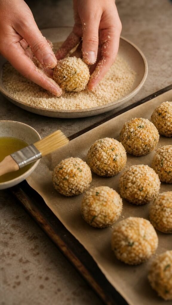 Chickpea and Rice Balls