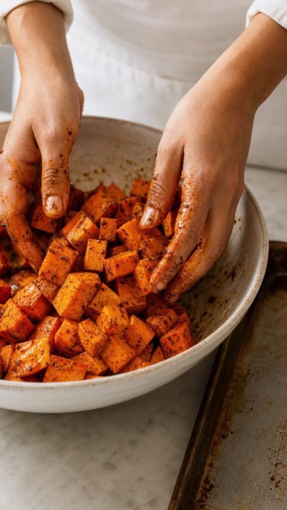 Sweet Potato & Black Bean Enchiladas for Cozy Nights