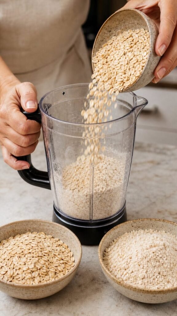 Flourless Oat and Chia Bread
