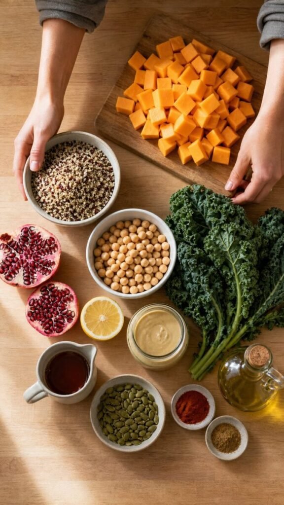 High Fiber Autumn Glow Quinoa Bowls