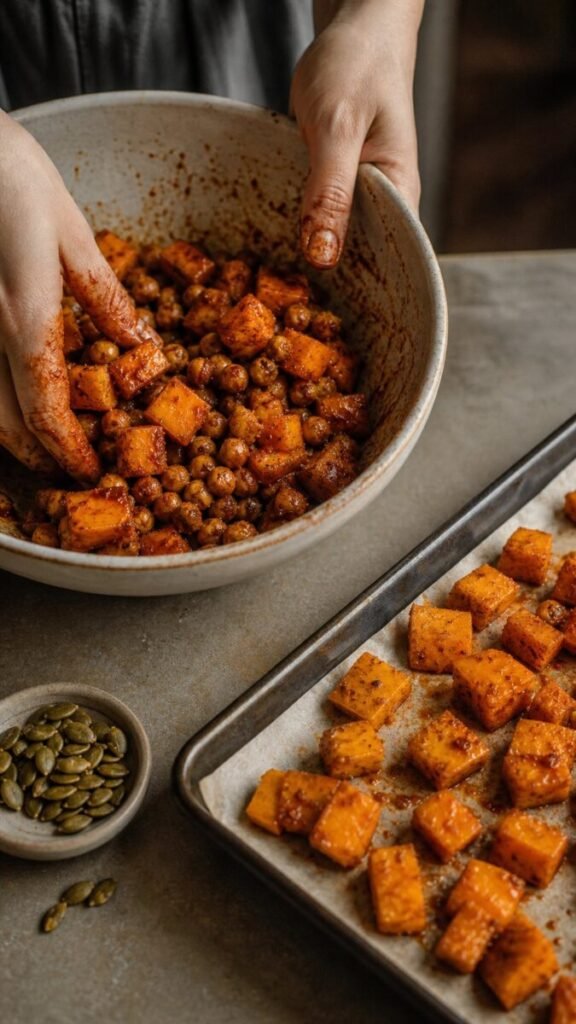High Fiber Autumn Glow Quinoa Bowls