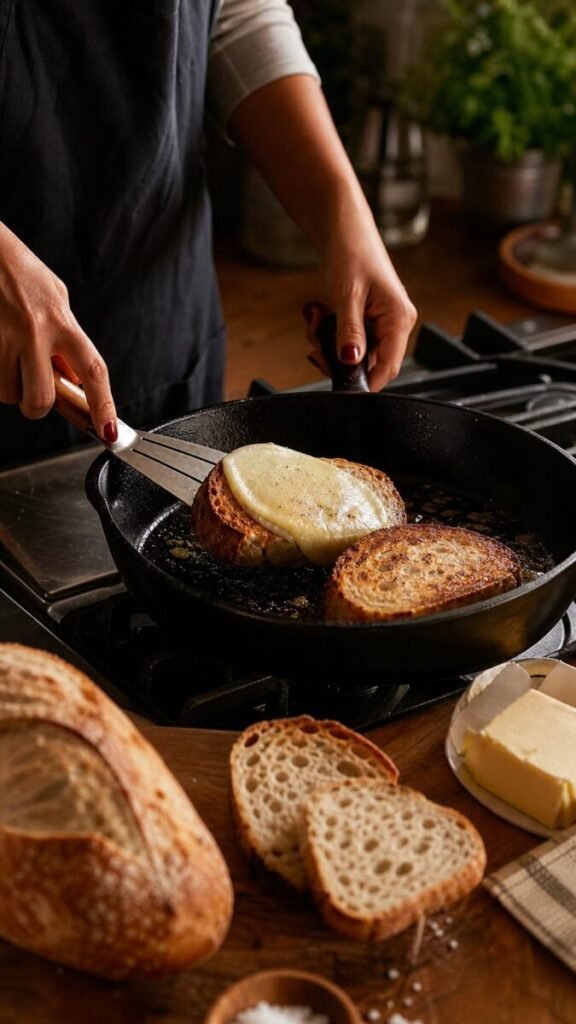 Viral Grinder Grilled Cheese Sandwich