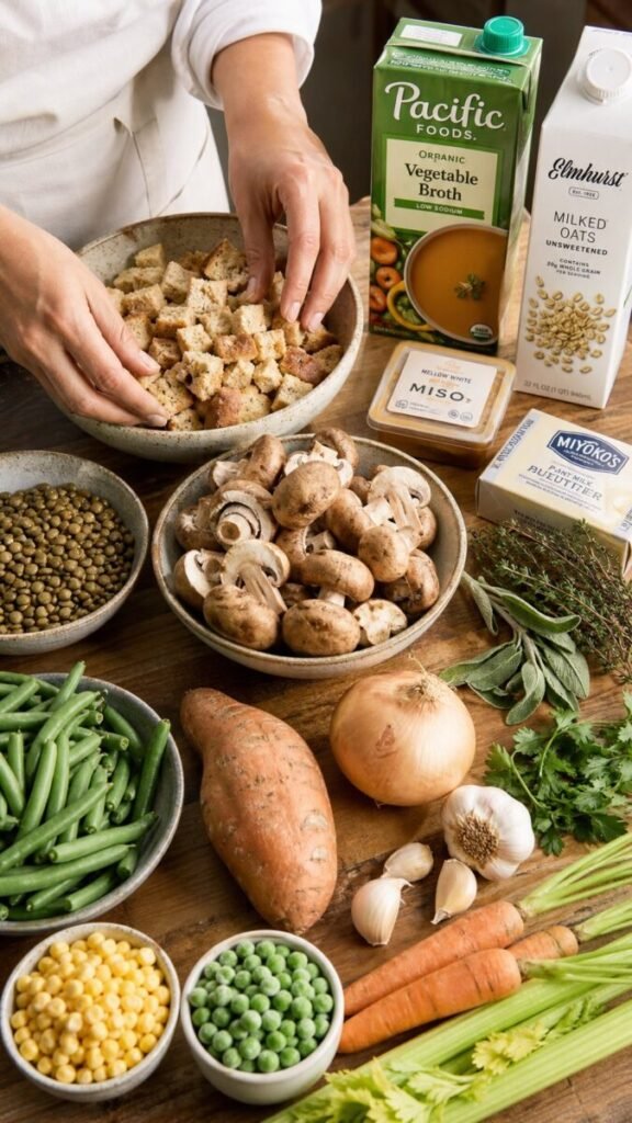 Vegan Thanksgiving Pot Pie