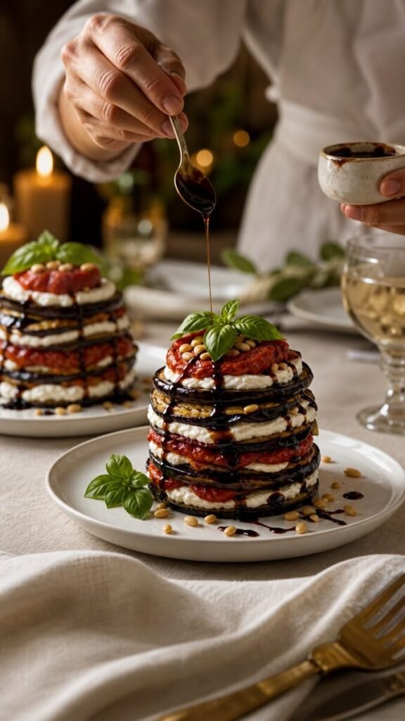 Eggplant Napoleon