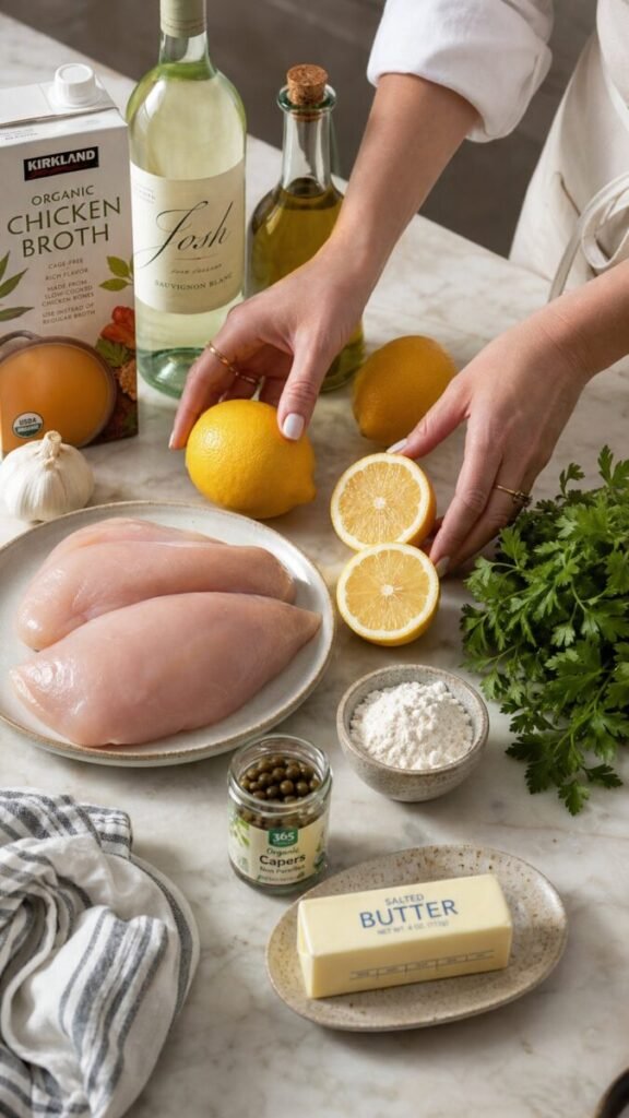 Crockpot Chicken Piccata